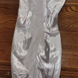 Roberta Silver Mermaid Dress.  Gorgeous!